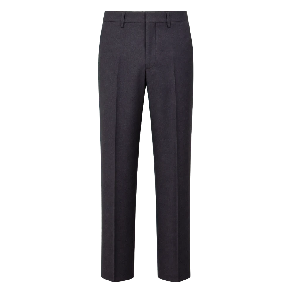 Charcoal tailored trousers
